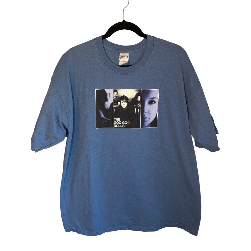 Goo Goo Dolls 2006 Let Love In Tour T Shirt Blue Graphic Tee XL